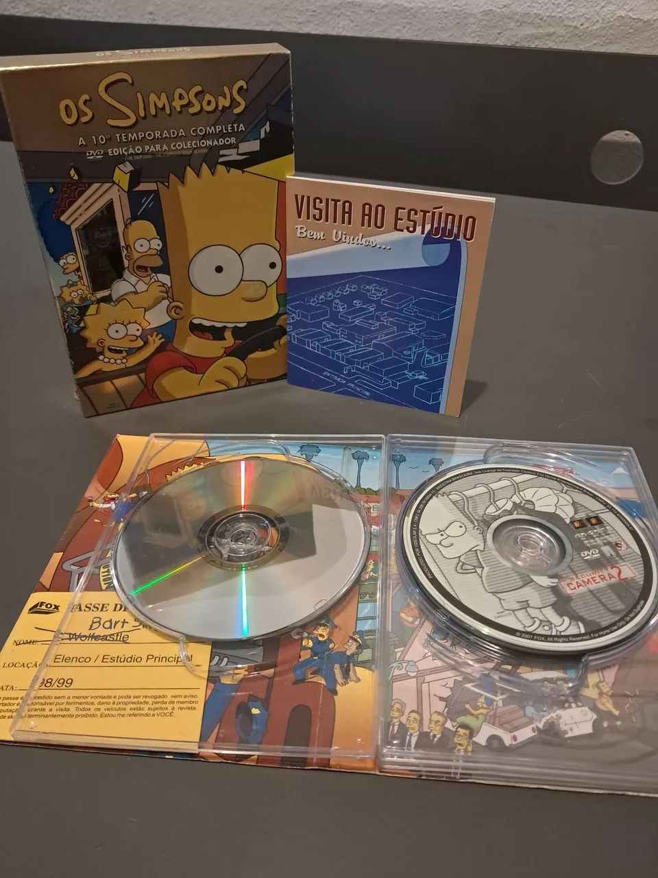 Coleção DVD Simpsons Temporada 10 - Box - Foto 3