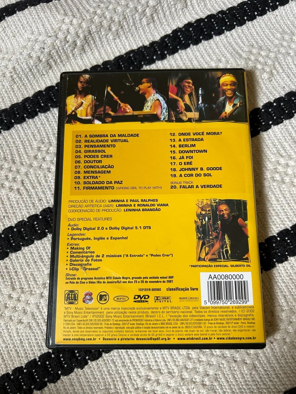 DVD Cidade Negra Acústico MTV  - Foto 2