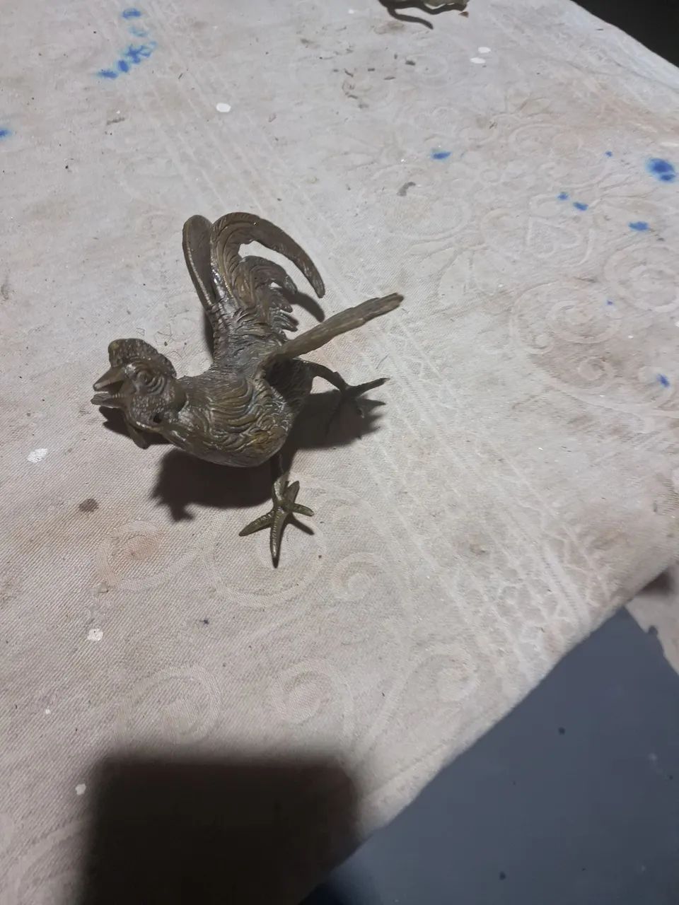 Galo em niniatura .bronze  - Foto 3