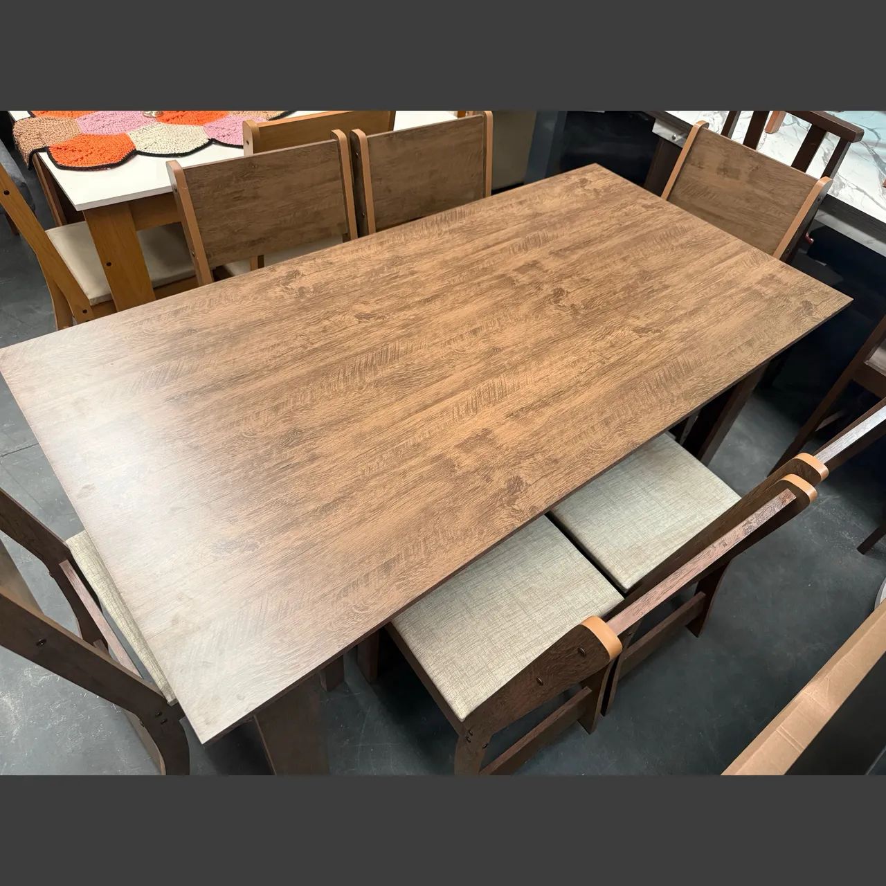 Mesa com 6 cadeiras - entrego Curitiba e região  - Foto 2