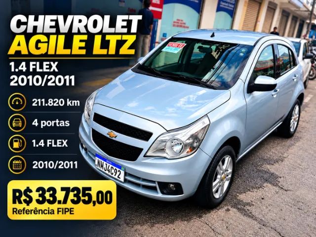 Chevrolet Agile LTZ 1.4 MPFI 8V FLEXPOWER 5P 2010