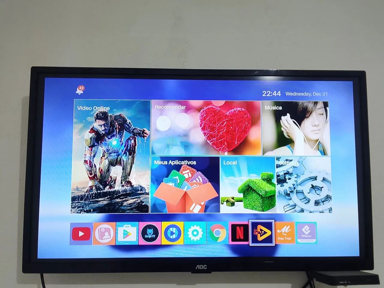 Tv AOC 32 polegadas - Foto 4