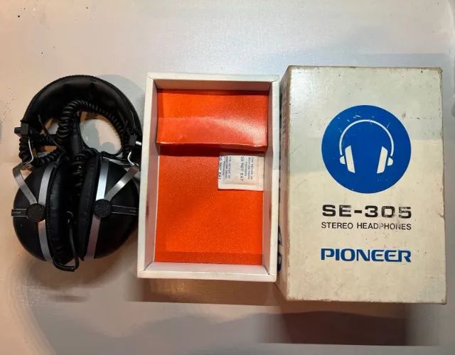 Phone De Ouvido Pioneer Se-305 Raro (nunca usado) Made In Japan