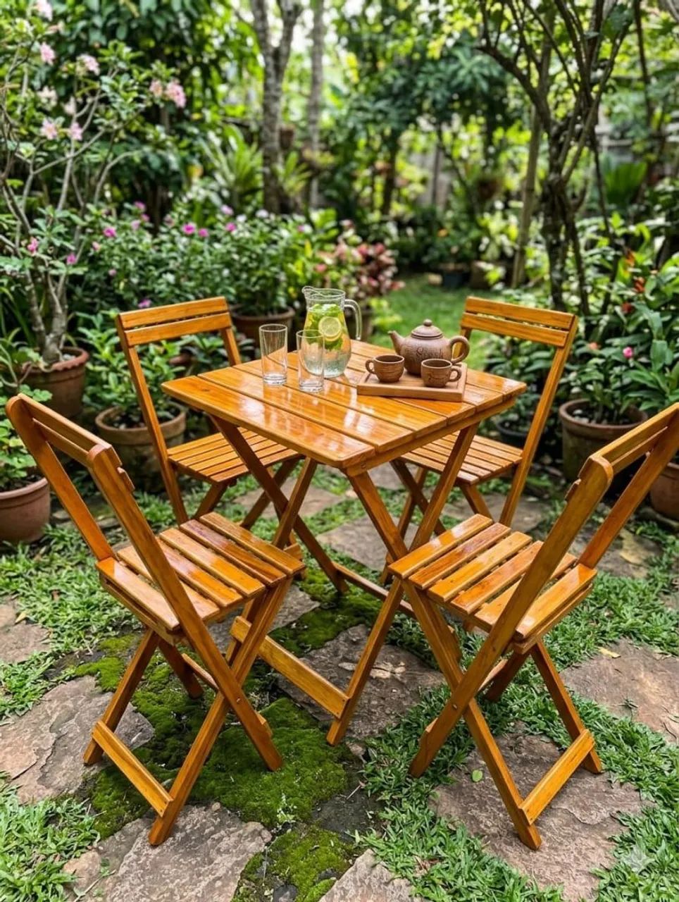Conjunto de mesa e cadeiras  - Foto 3