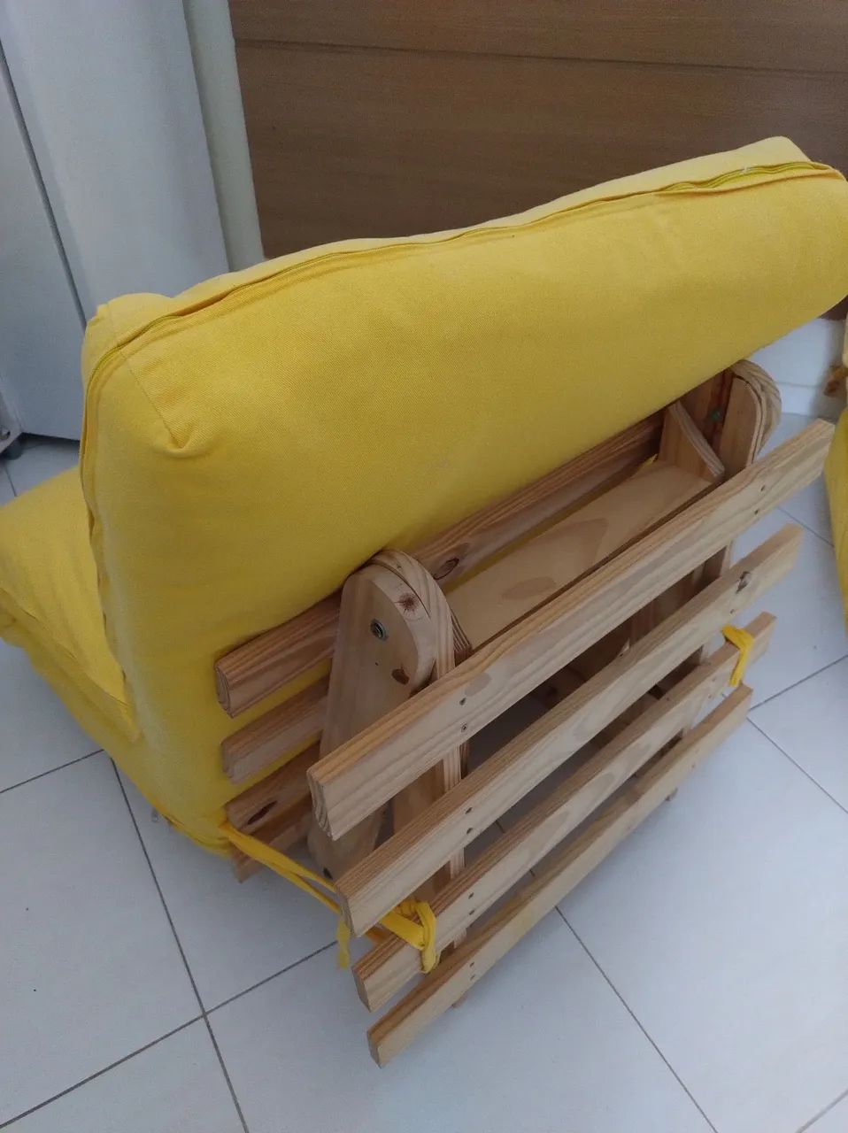 Sofá cama solteiro Futon legítimo  - Foto 3