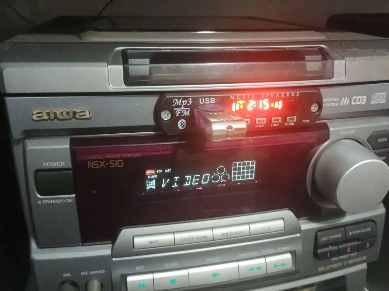 Som Aiwa NSX-S10 funcionando perfeitamente  - Foto 3