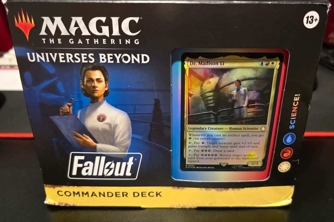 Magic the Gathering Commander Deck - Fallout - Science! Ciência! - Inglês - Lacrado