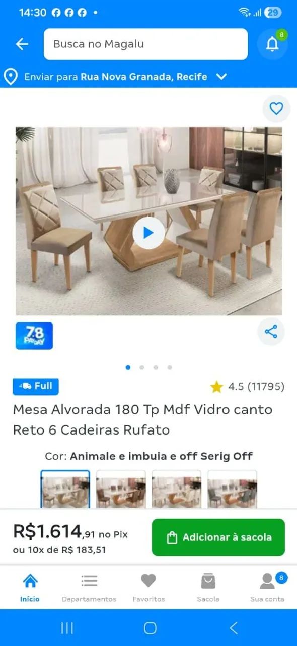 Mesa de jantar 