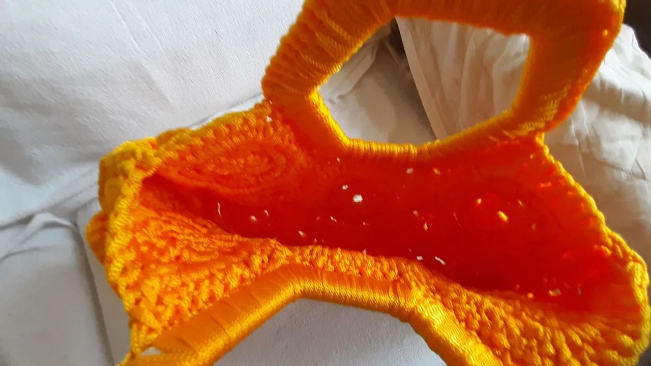 Bolsa de crochê  - Foto 3