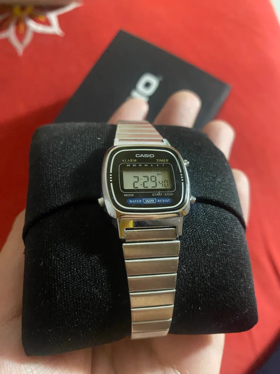 Relógio casio mini prata original  - Foto 2