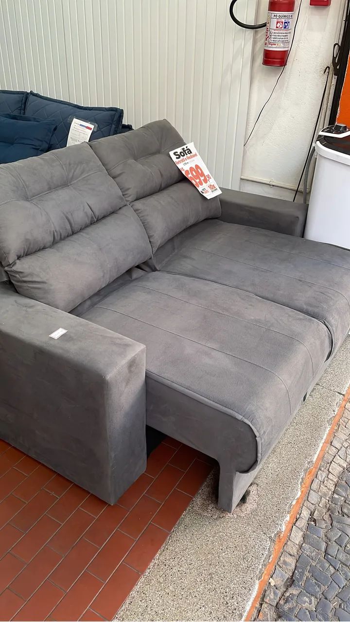 Sofá Retrátil e Reclinável 1.70 [Frete Grátis]