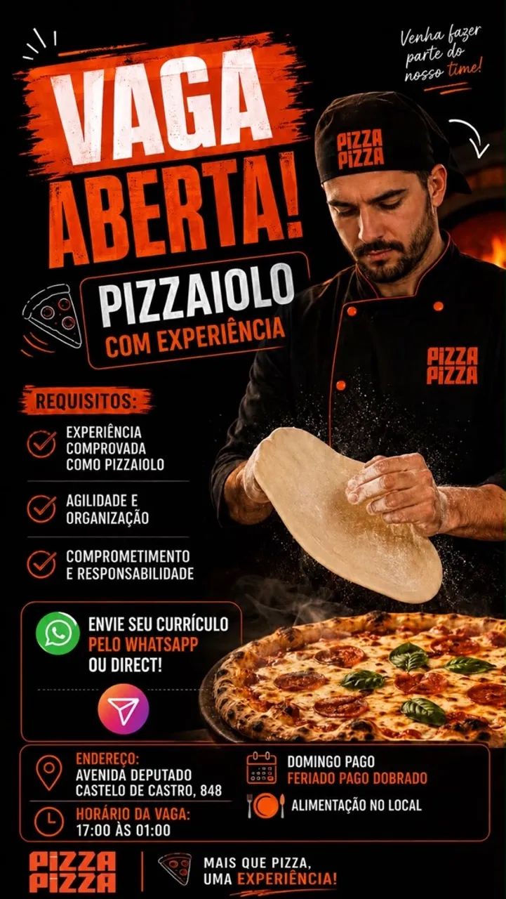 VAGA PARA PIZZAIOLO  - Foto 2