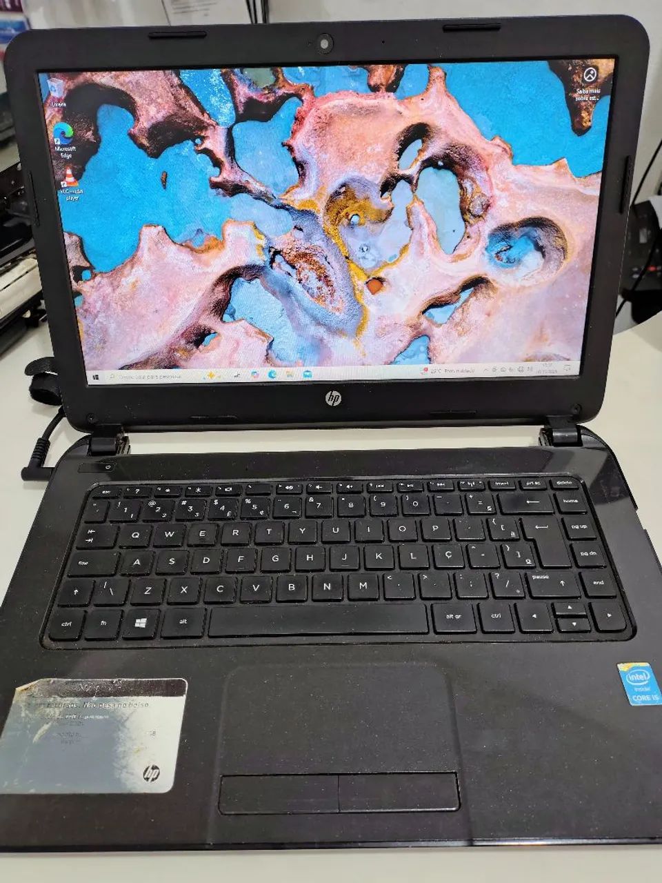 Notebook HP Core i5 4th, 6 GB RAM, 120 GB, Tela 14 Polegadas 