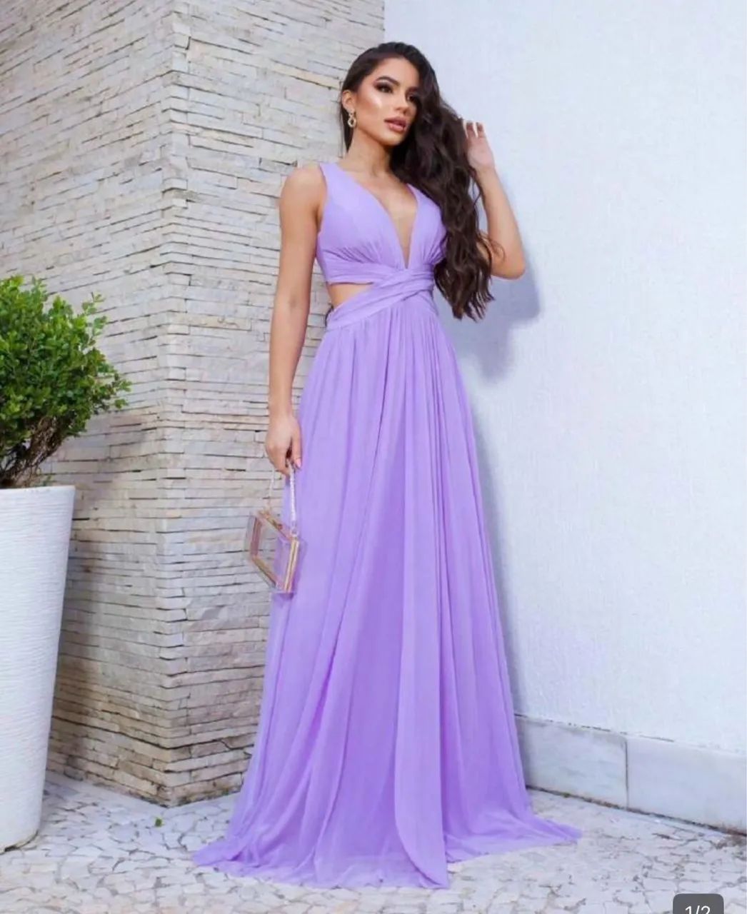 Vestido longo tamanho P
