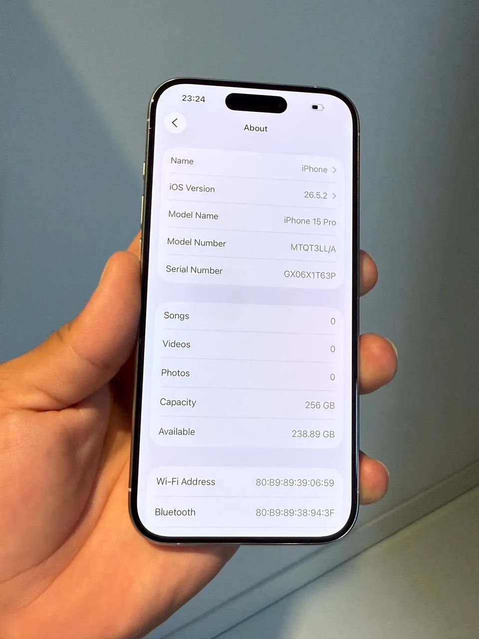 iPhone 15 Pro 256GB Branco - Foto 3