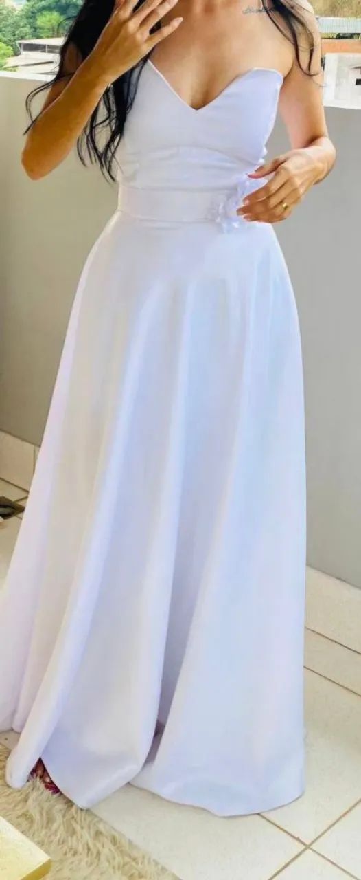 Vestido branco  - Foto 3