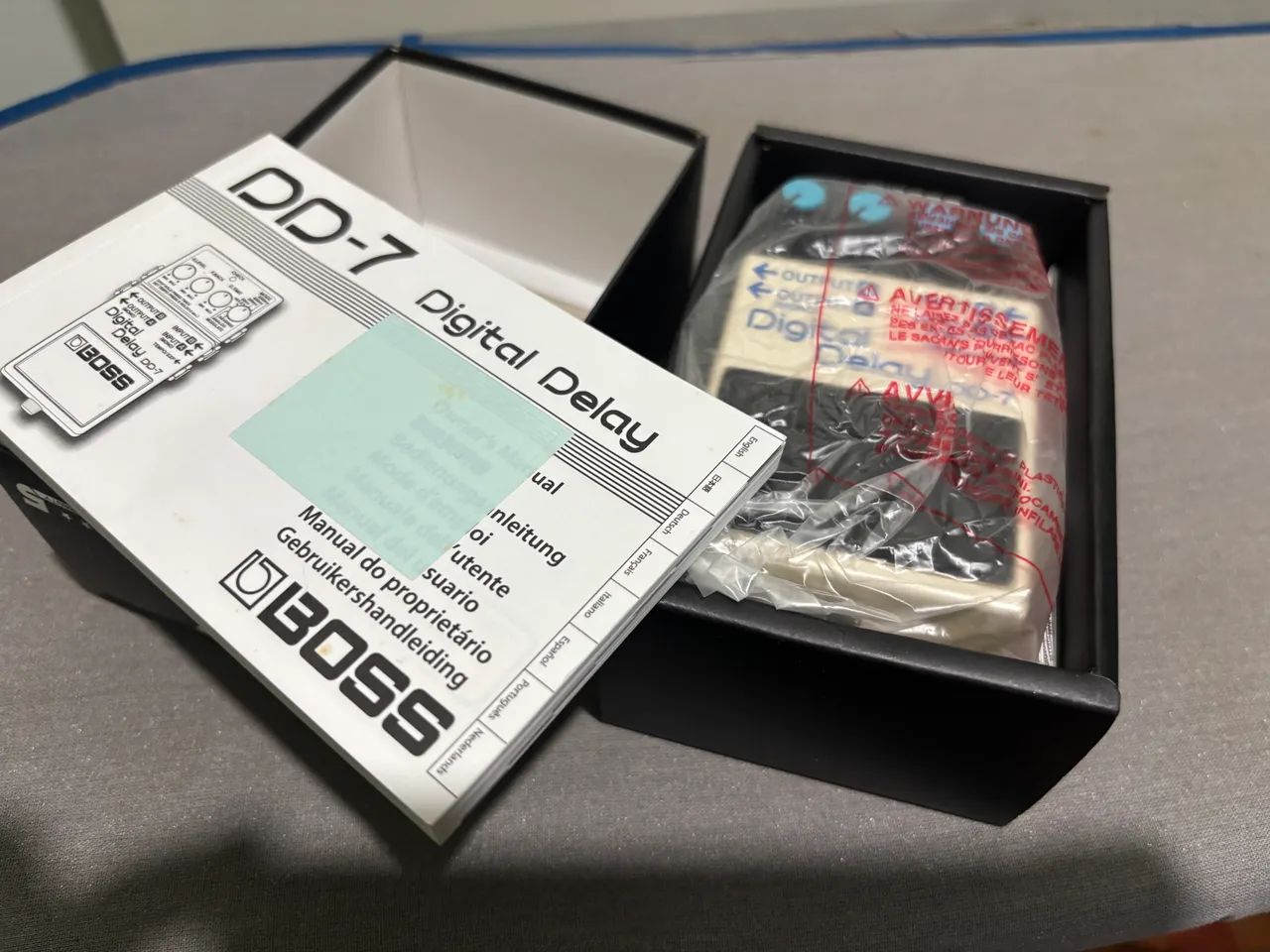 PEDAL BOSS DIGITAL DELAY DD7