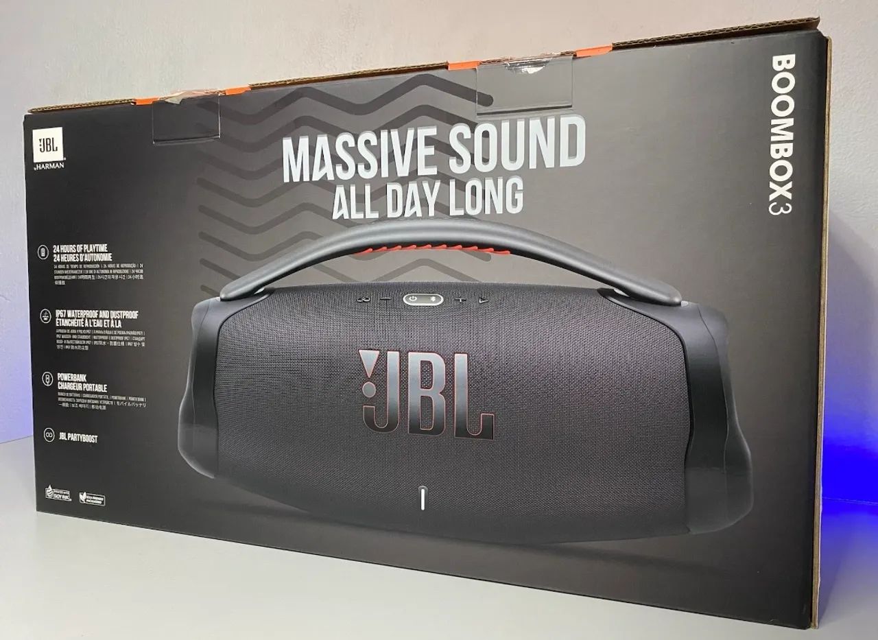 JBL BOOMBOX 3 SEMINOVA - Foto 4