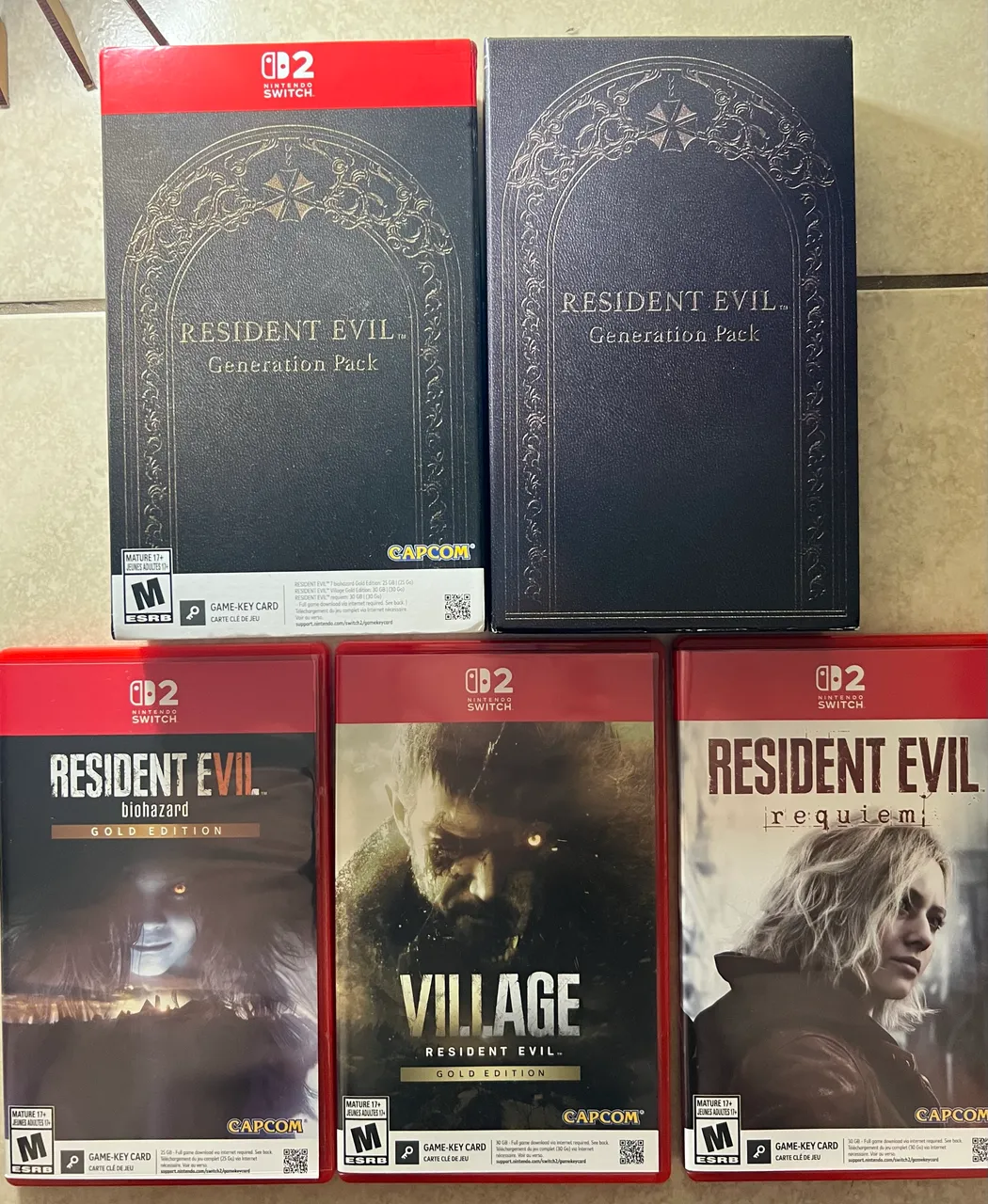 Resident Evil generation Pack Nintendo switch 2 Lacrado - Jogos de