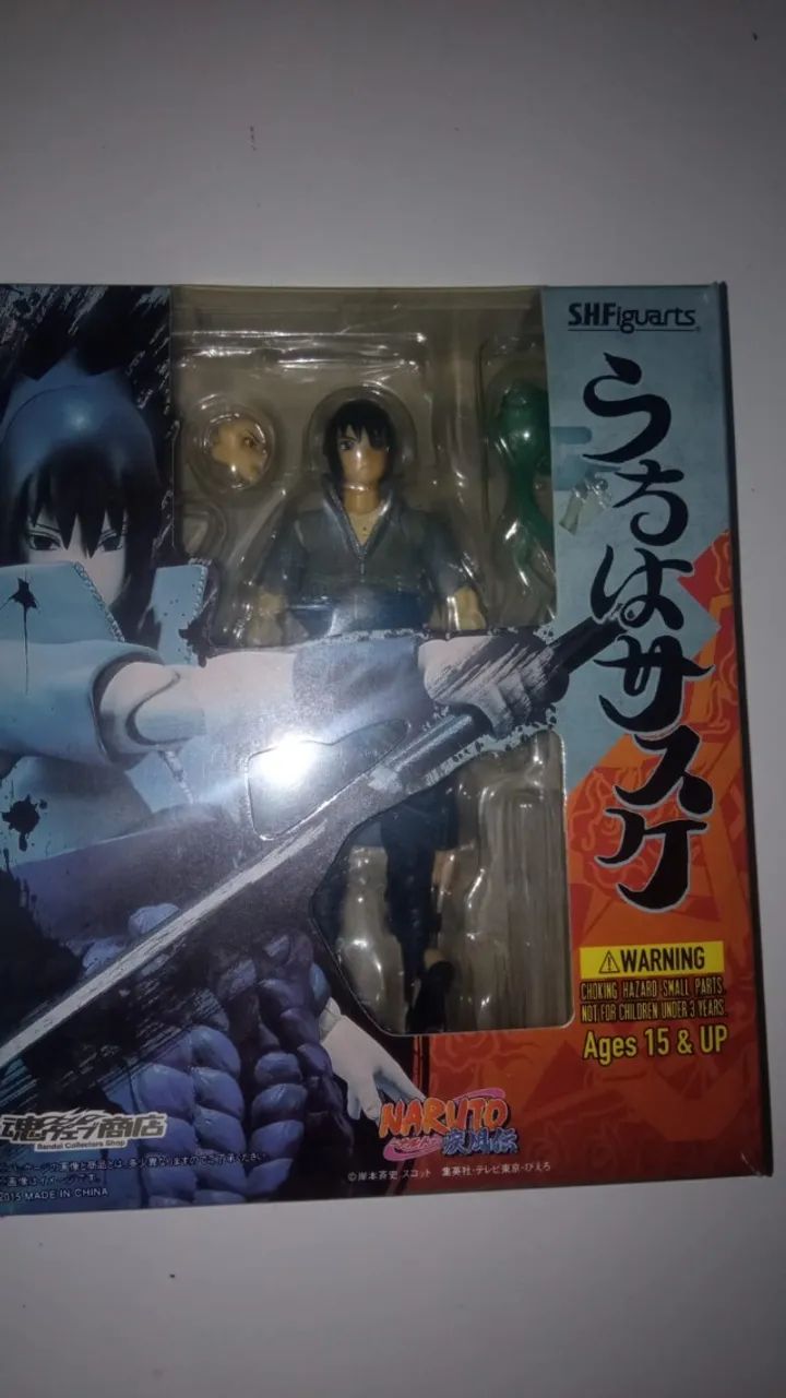 Sasuke Uchiha customizado - Naruto Shippuden (Na Caixa)