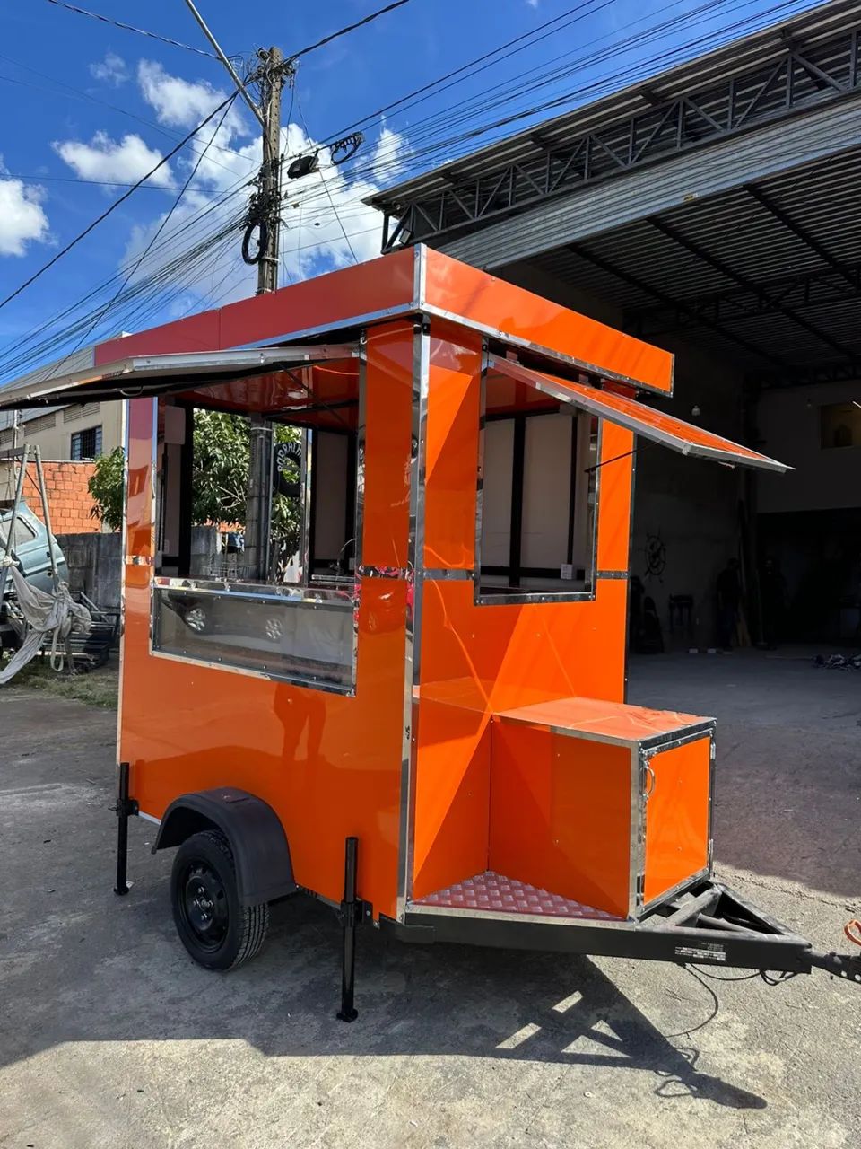 Food truck trailer 