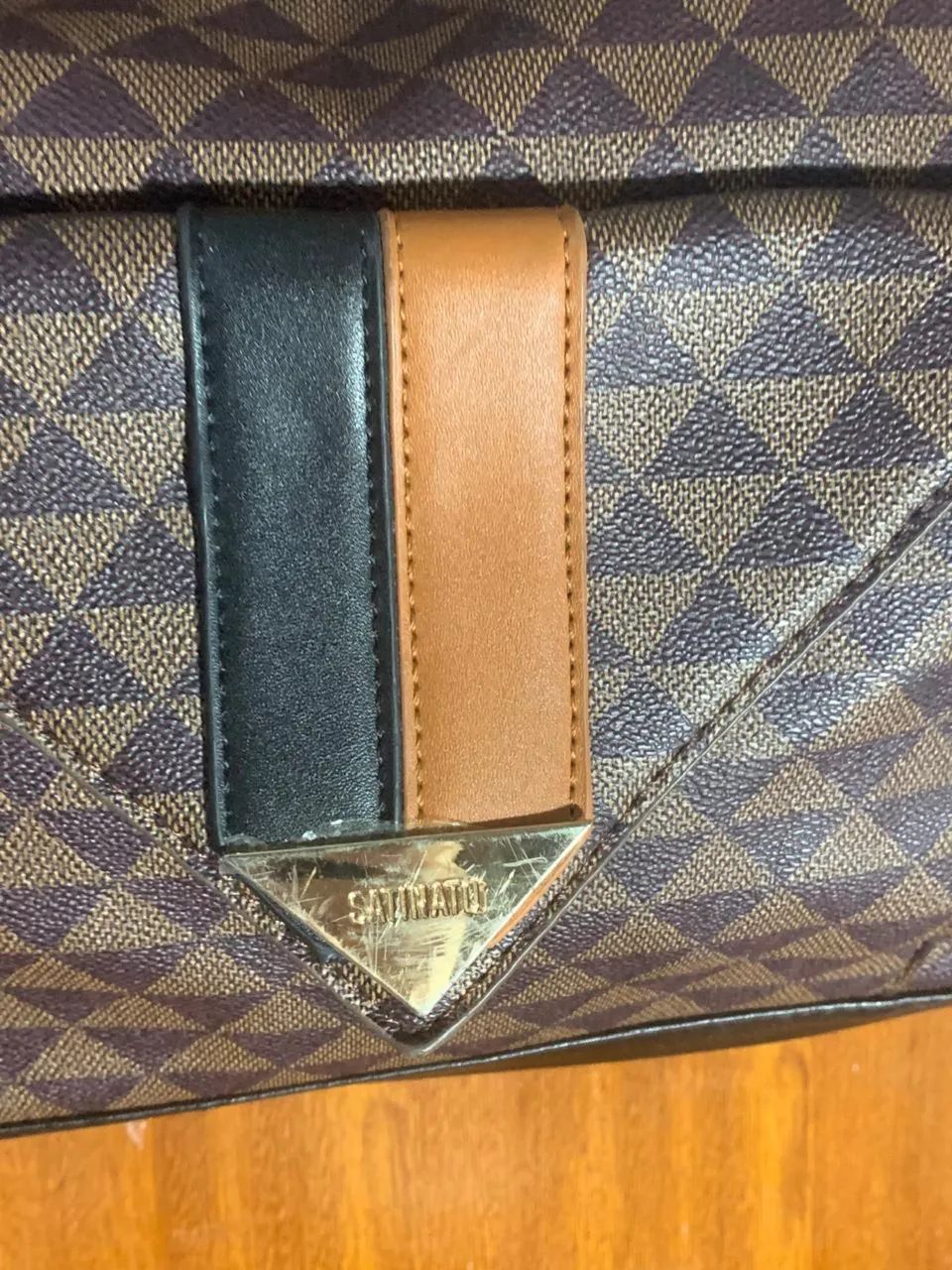 Bolsa Santinato em monograma  - Foto 3
