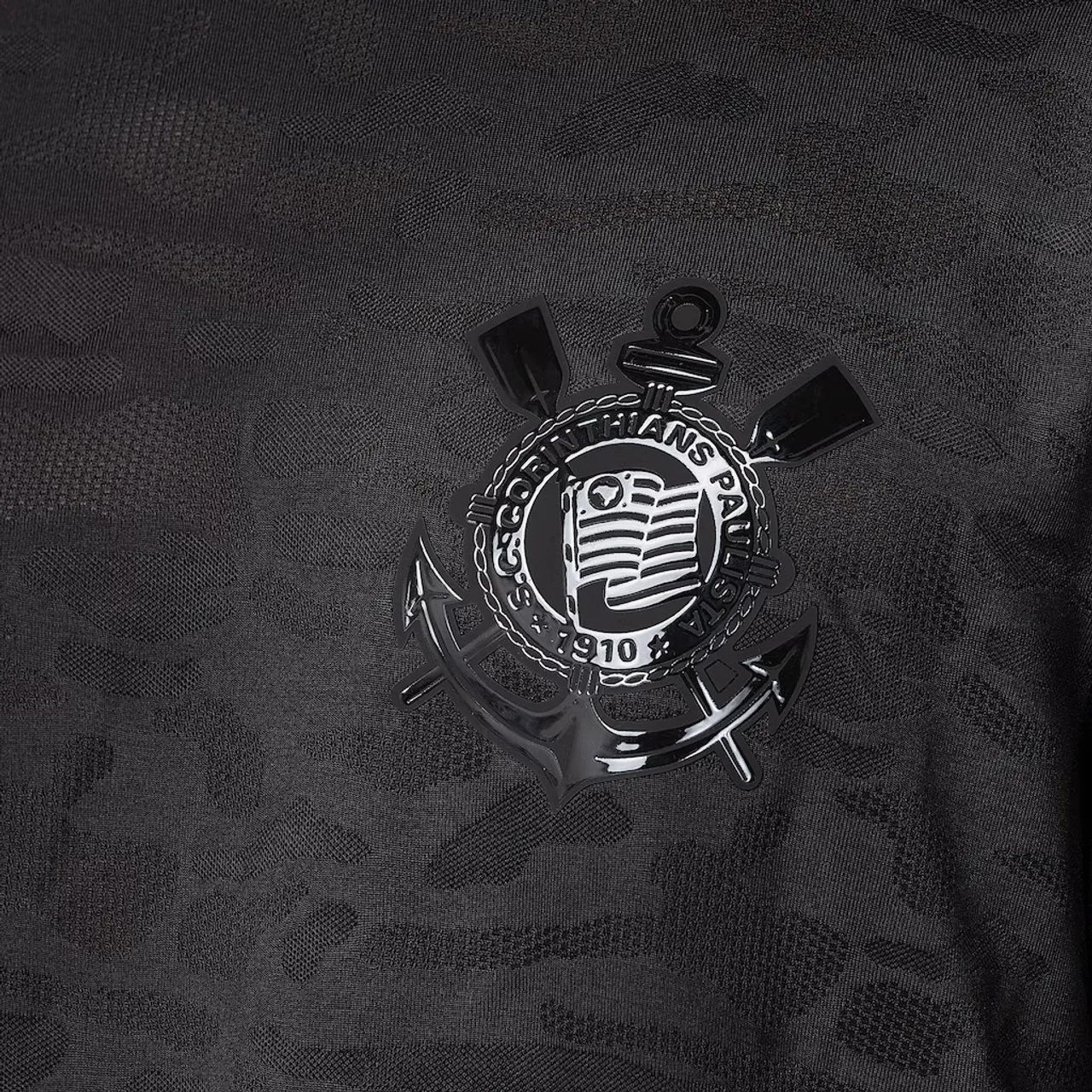 Camisa Corinthians Licenciada Coimbra Masculina - Foto 4