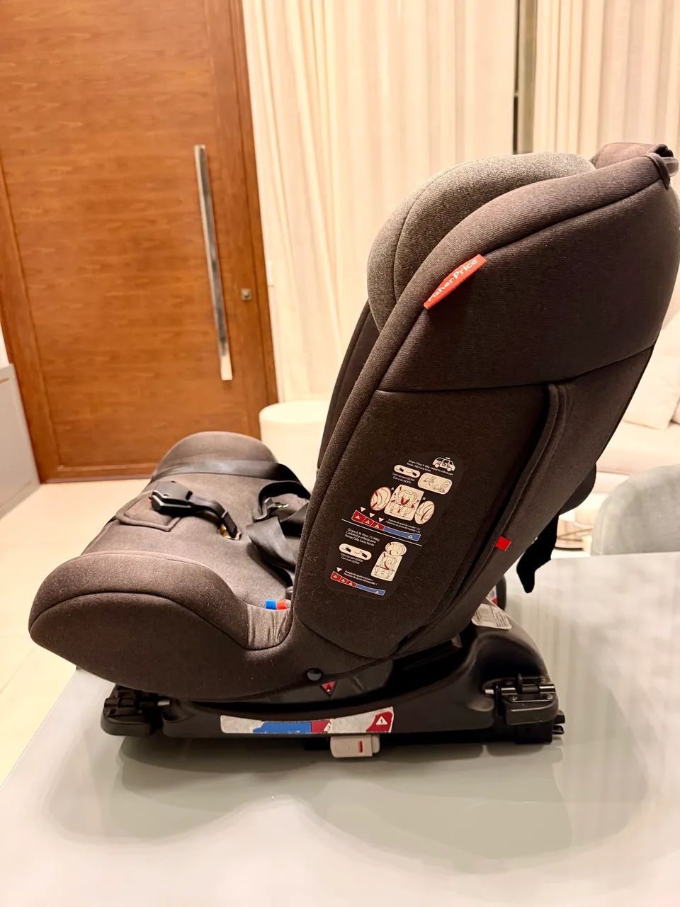 Cadeira De Carro All Stages 2.0 Isofix 0-36kgs Cinza Litet