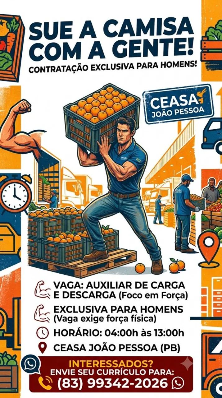 Diárias para Descarregamento Carga