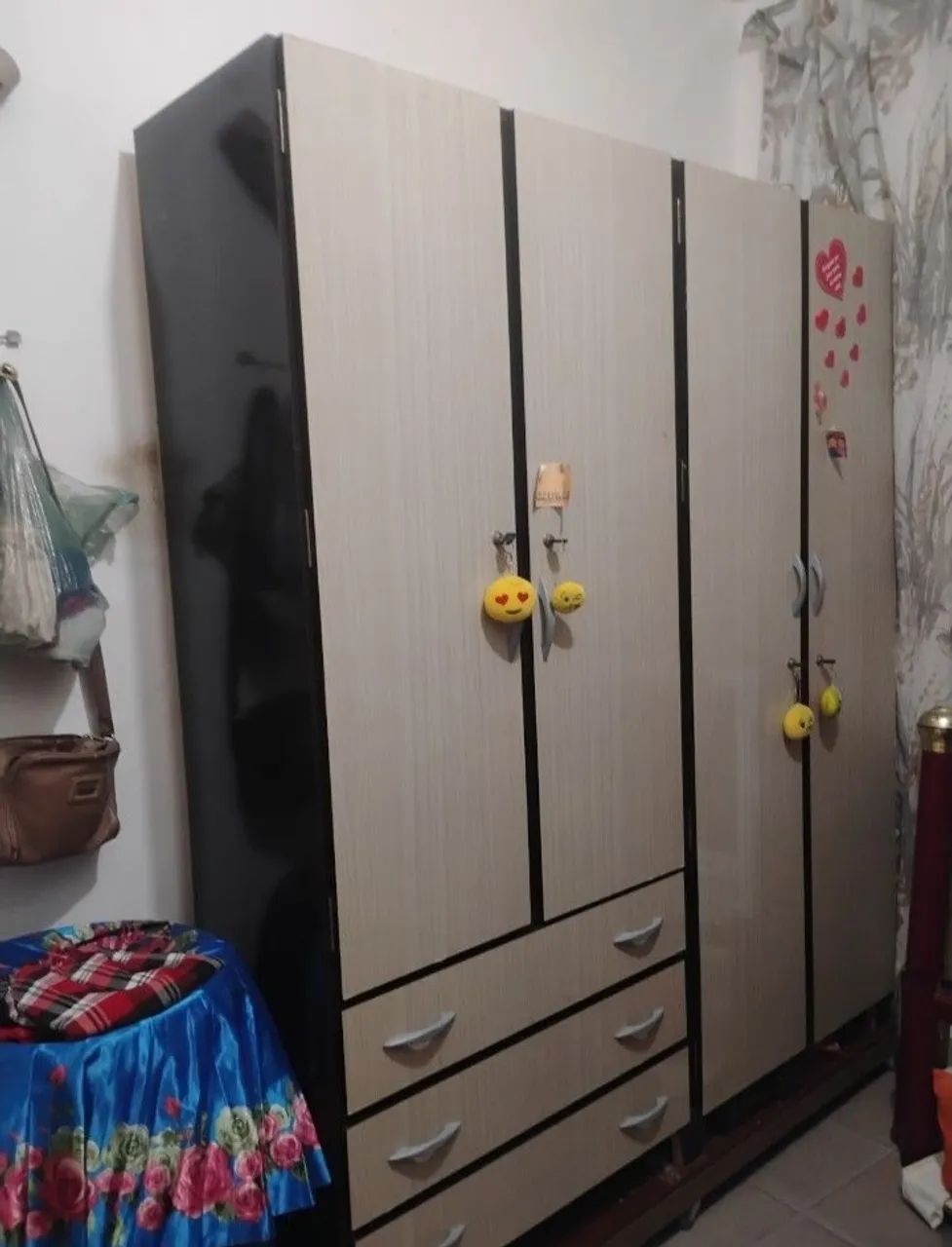 Guarda roupa casal madeira .750,00 - Foto 5