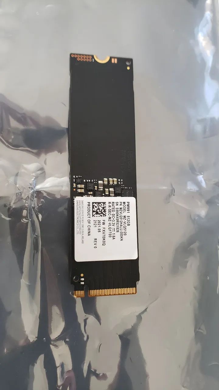 SSD NVMe Samsung 512GB - Armazenamento - Jardim Industrial SSD NVMe Samsung 512GB - Armazenamento - Jardim Industrial