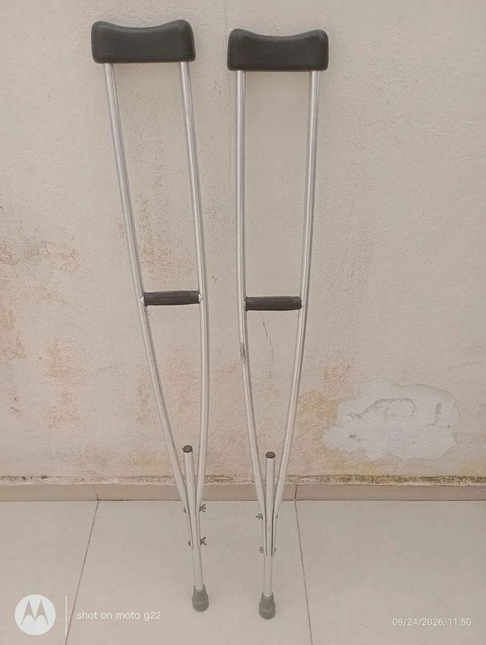 Muletas de alumínio - Foto 5