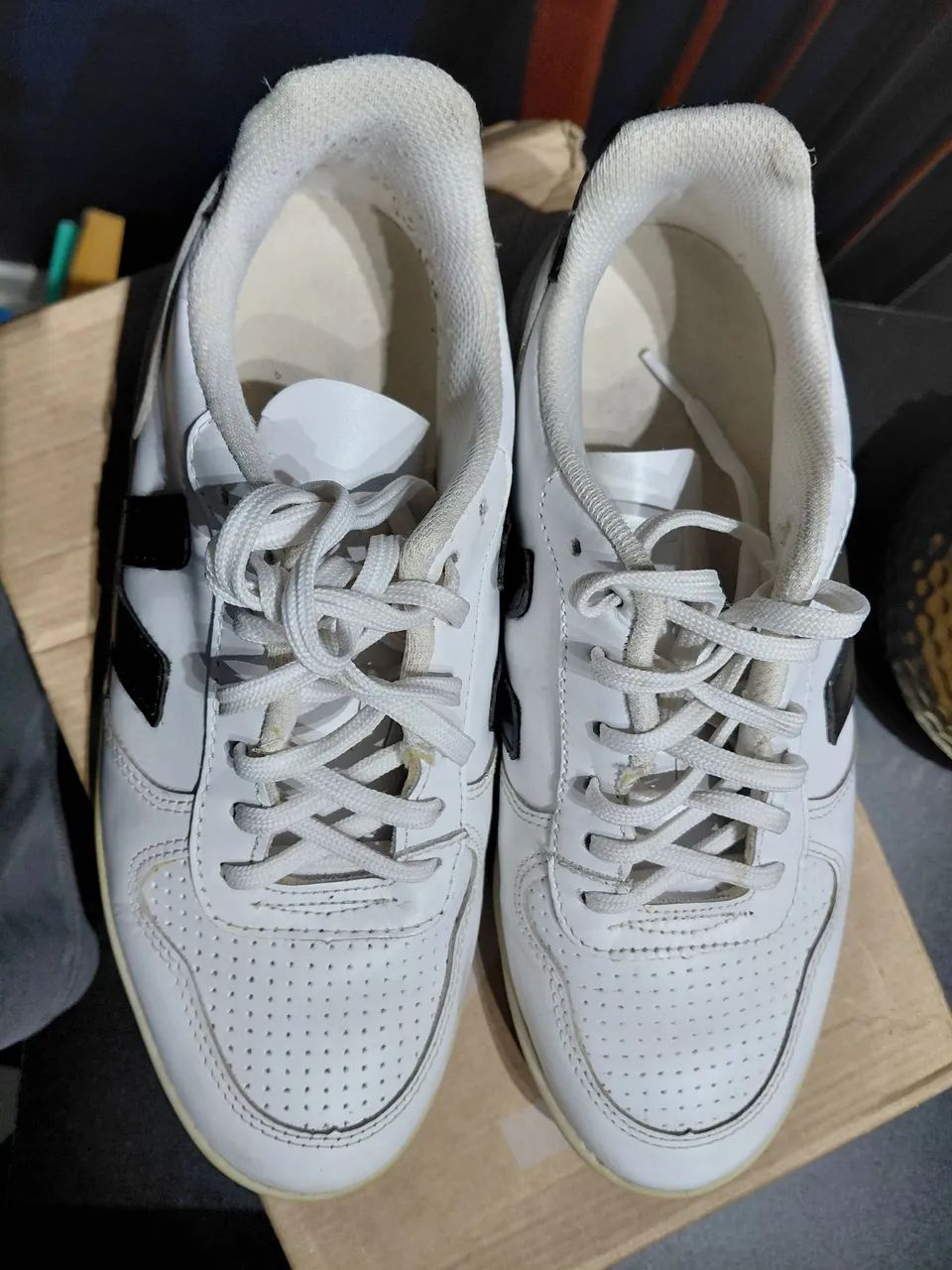 Vendo Tênis Vert Couro Branco tam 40 - Foto 2