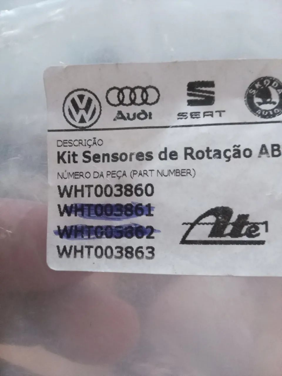 Sensor do abs fox, crossfox,spacefox e outros.  - Foto 2