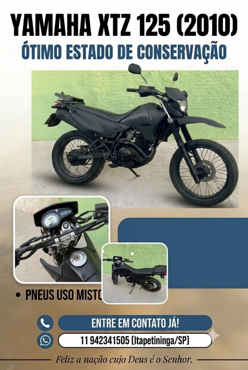 Yamaha XTZ 125. Doc ok