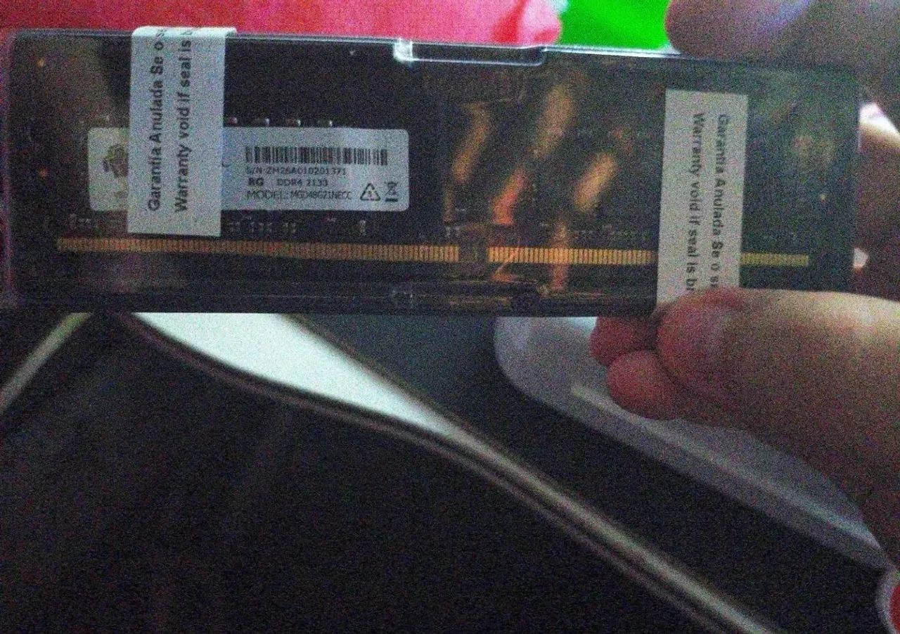memória ram ddr4 8gb lacrada