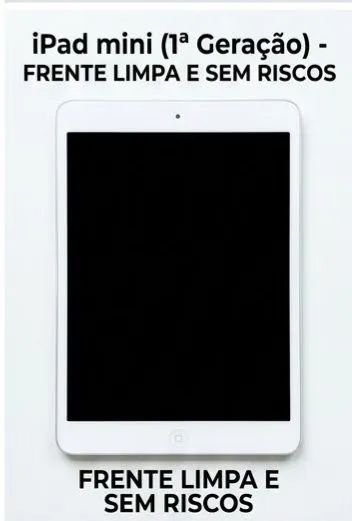 iPad mini Prata - Pronto para Usar!