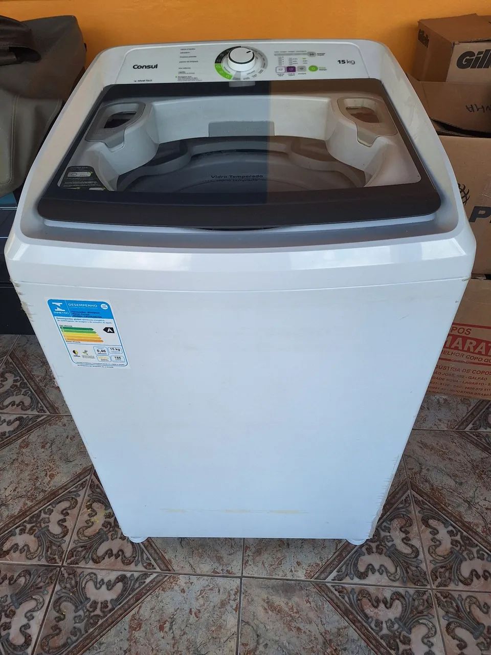 Máquina de Lavar Consul 15kg