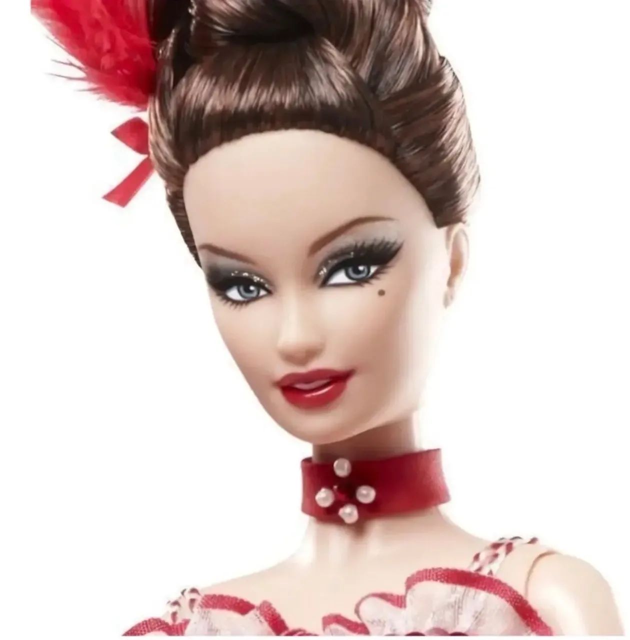Boneca Barbie Moulin Rouge Gold Label - Foto 2