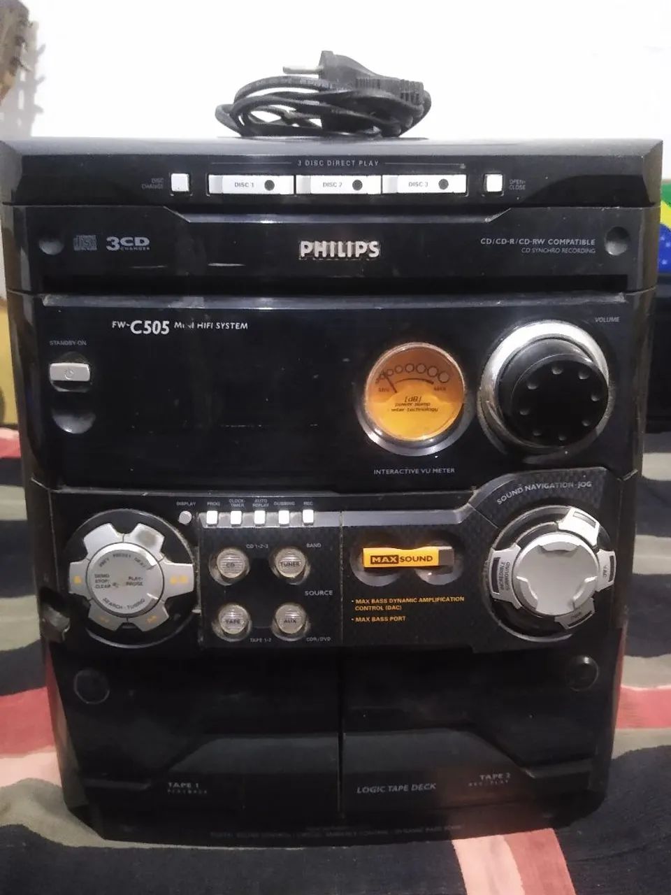 Microsystem Philips funcionando  - Foto 3