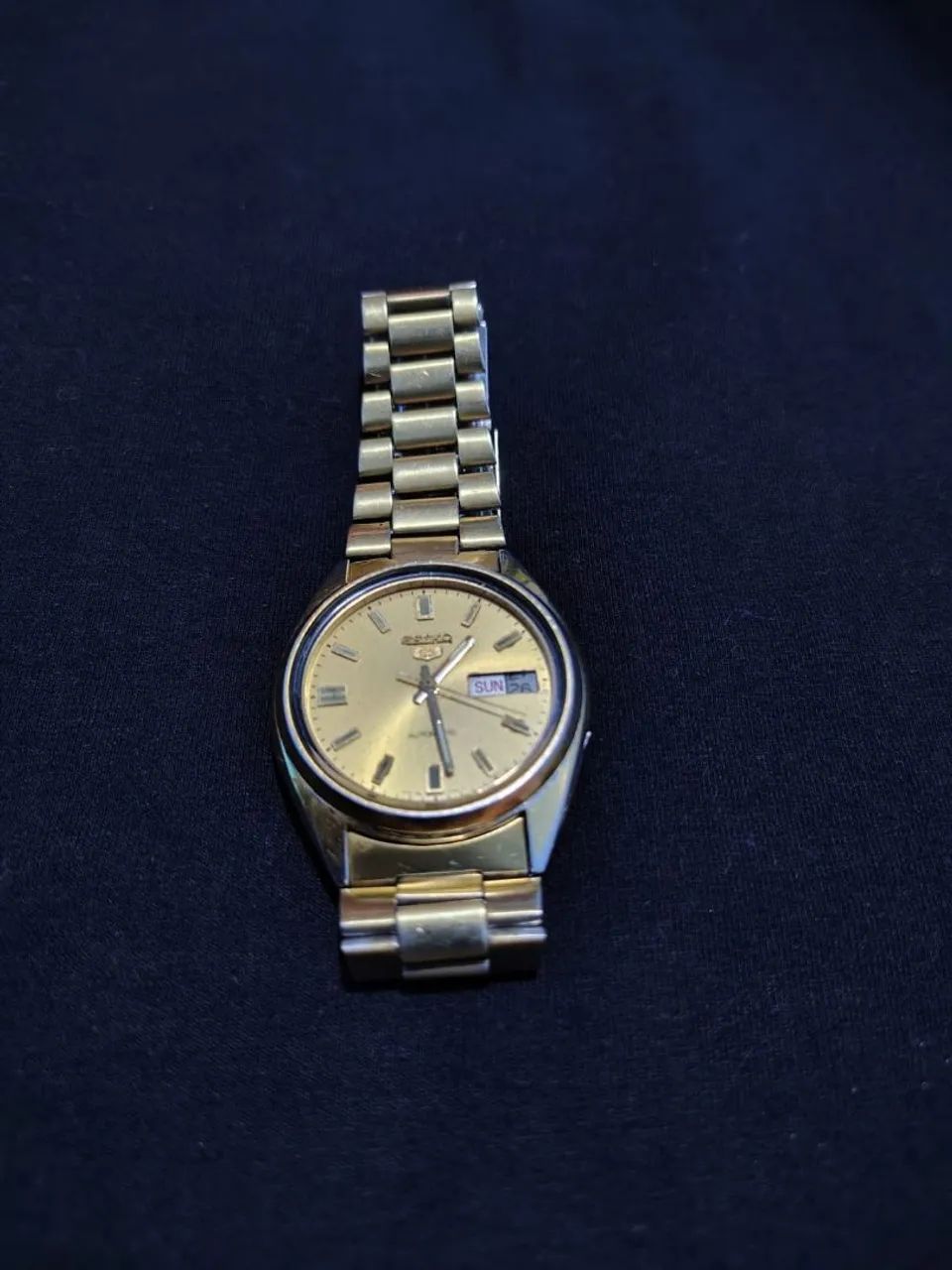 RELÓGIO SEIKO AUTOMÁTICO ORIGINAL usado - Foto 2
