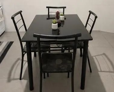 MESA DE MÁRMORE PRETO - Foto 2
