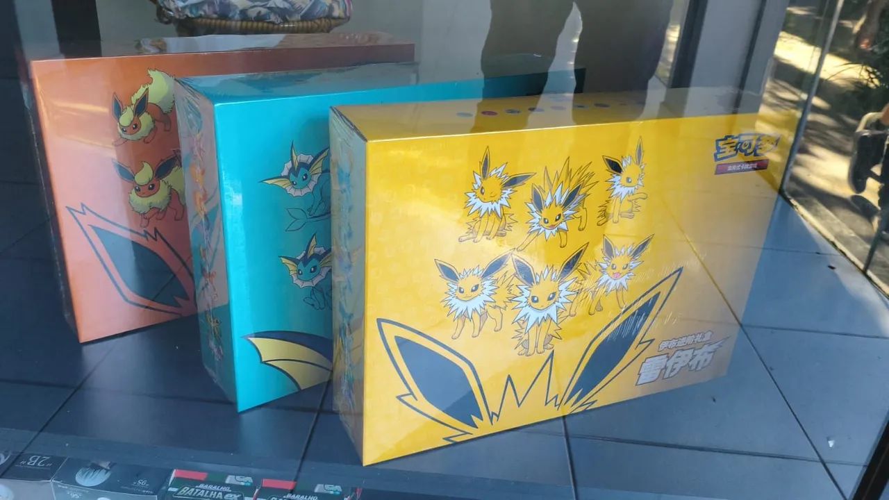 3 Box Eevee - pokémon  - Foto 2