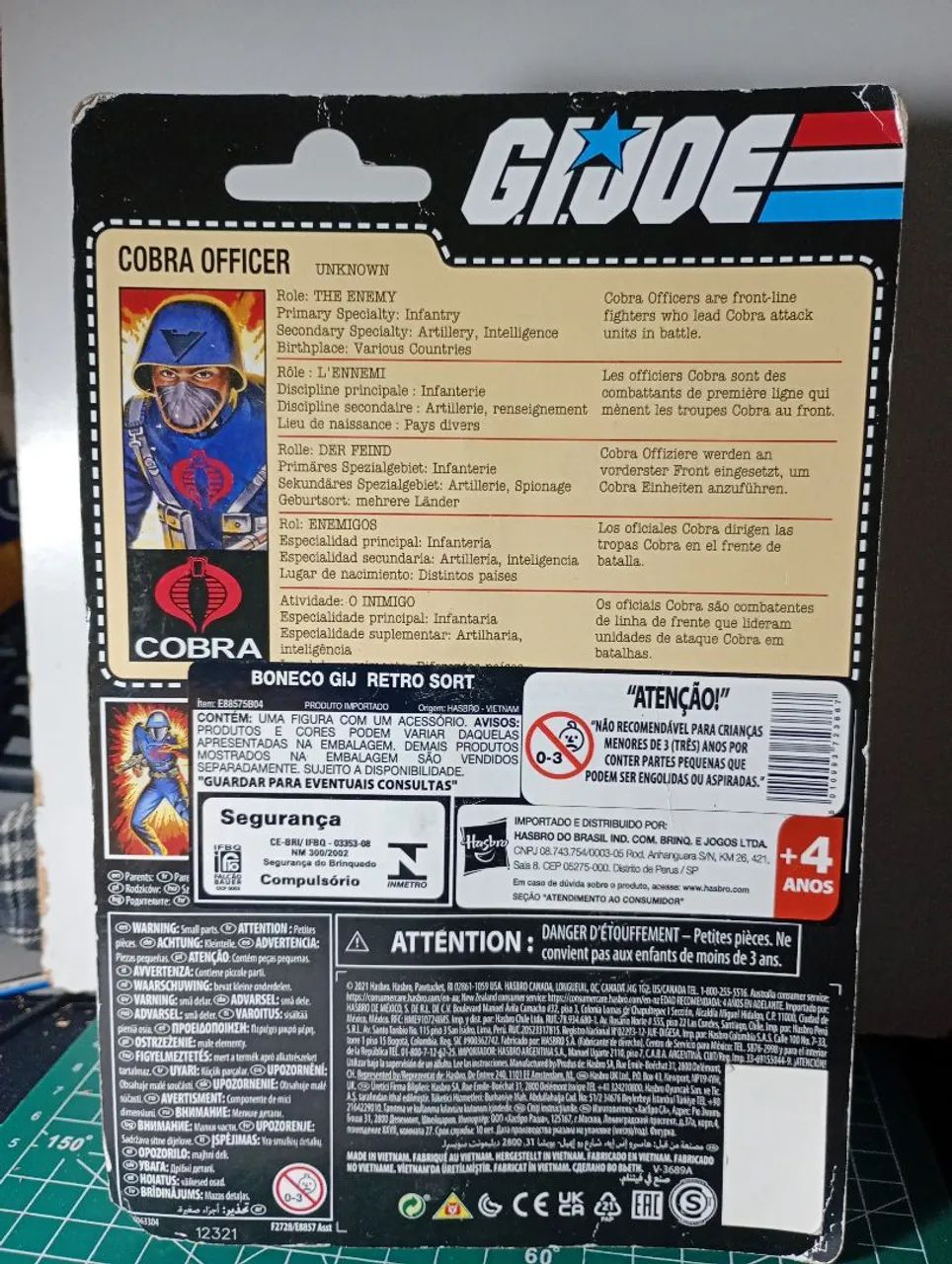 Boneco Comandos em ação 