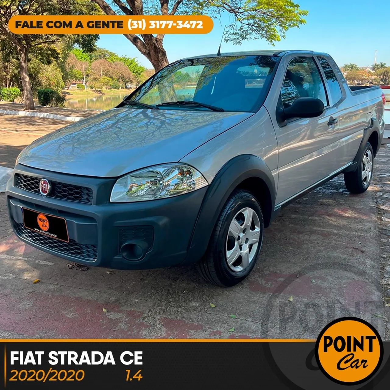 Fiat Strada Working Hard 1.4 Fire Flex 8V CE 2020 - Foto 2