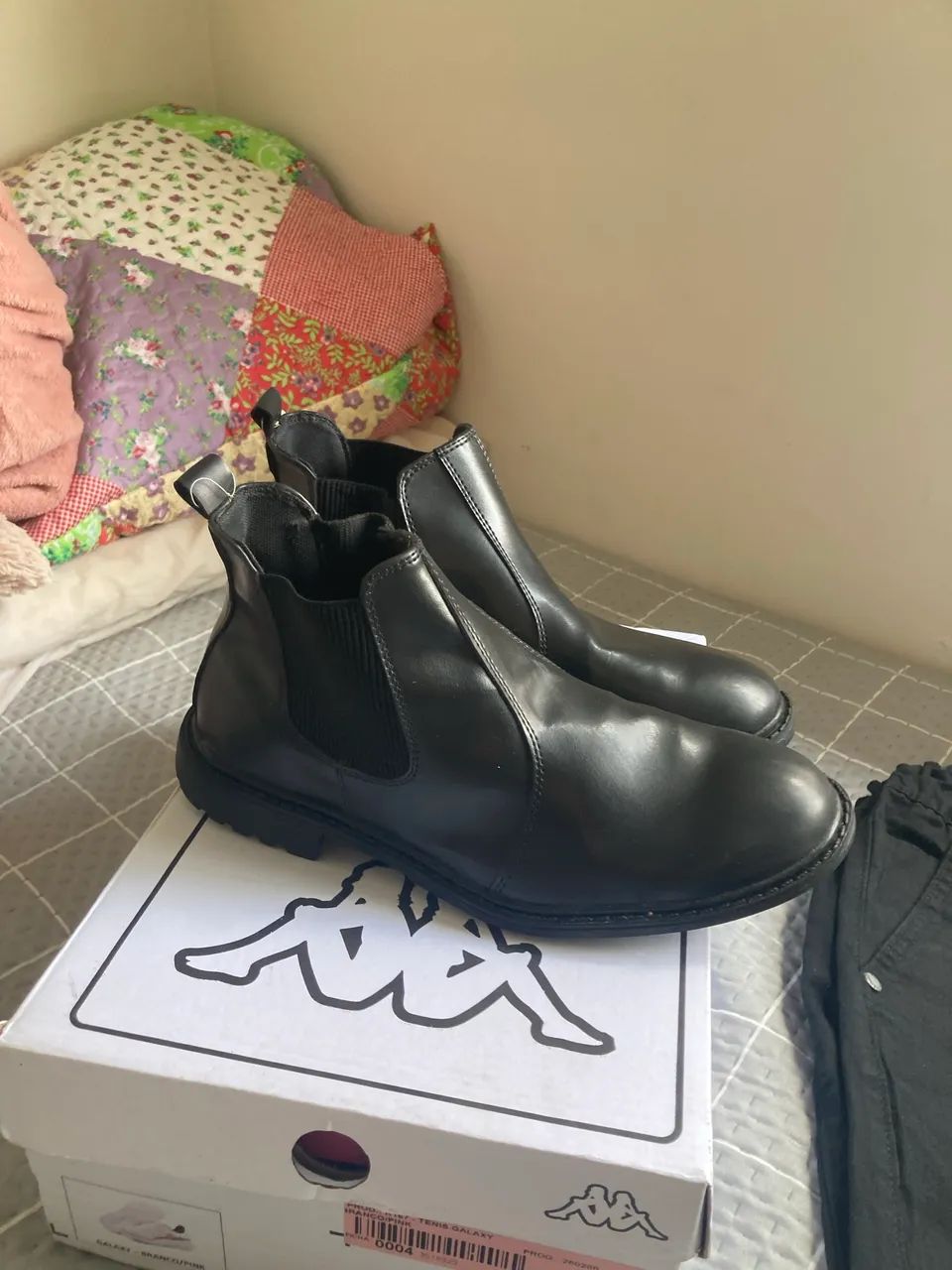 Bota preta marca cintetica - Foto 2