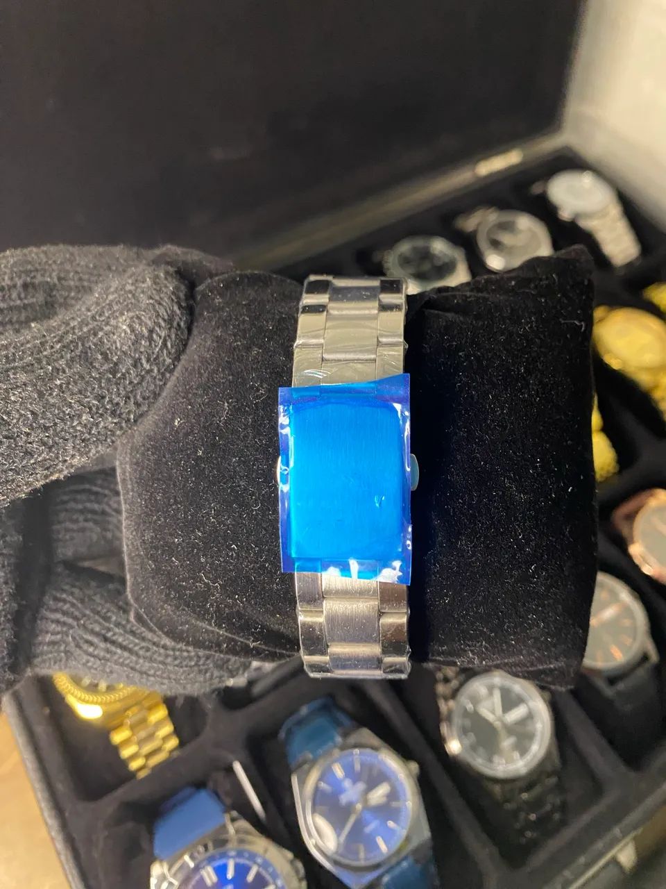 Relógio Masculino Diver Pulseira de Aço  - Foto 4