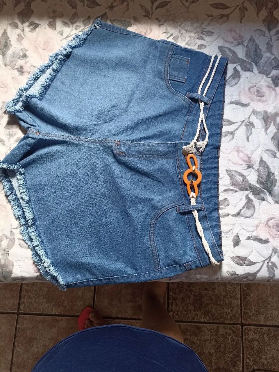 Shorts jeans feminino  - Foto 4