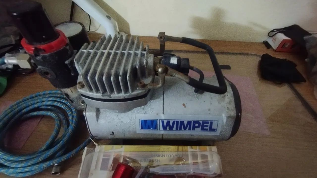 Compressor e aerógrafo  - Foto 3