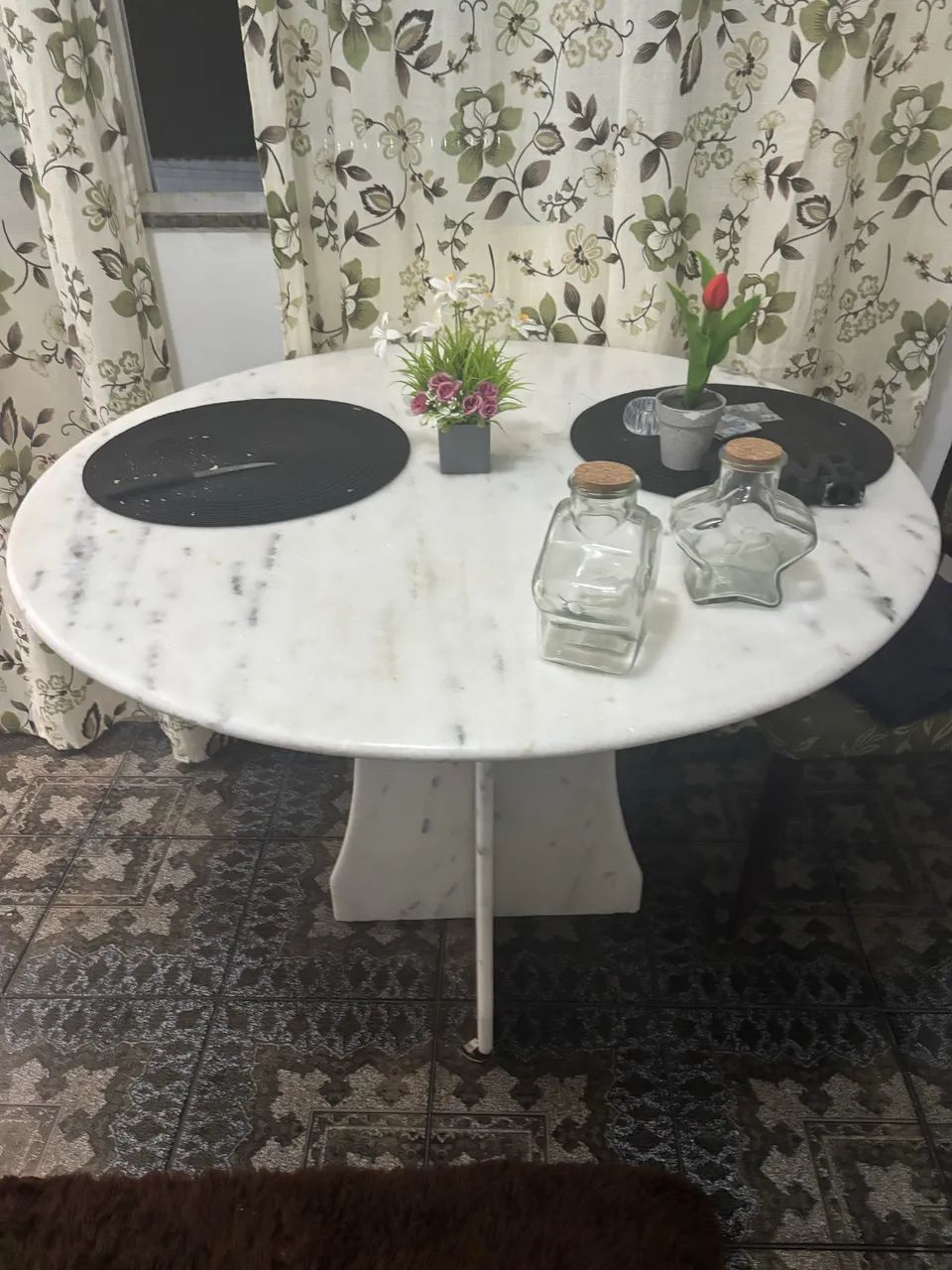 Mesa totalmente de mármore  - Foto 3